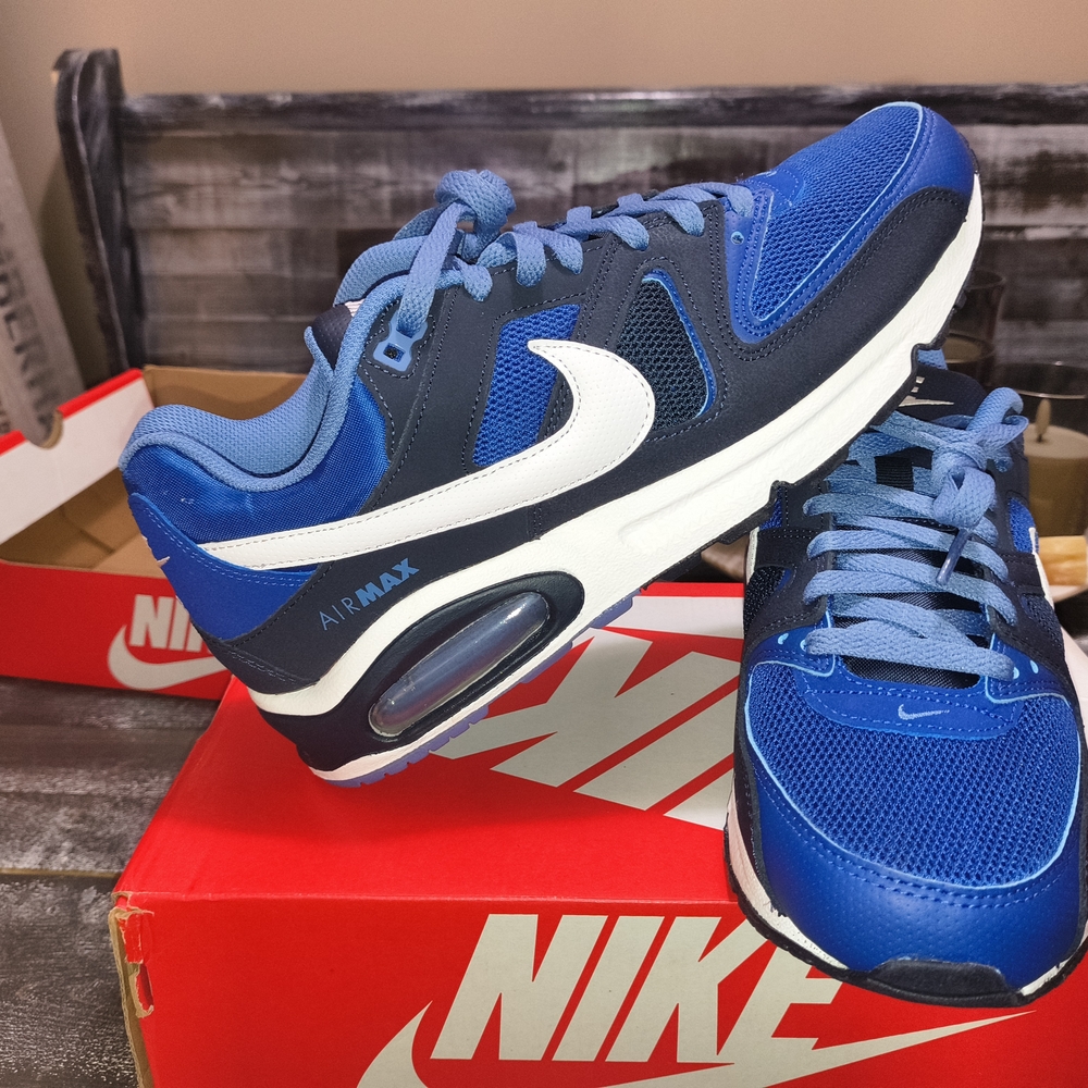 Nike Air Max Commando Blue and Navy Men's Sneakers